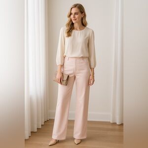 St. John Sport by Marie Gray Straight Leg Pants in Pink